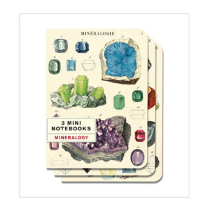 Notizbuch Set Mineralien