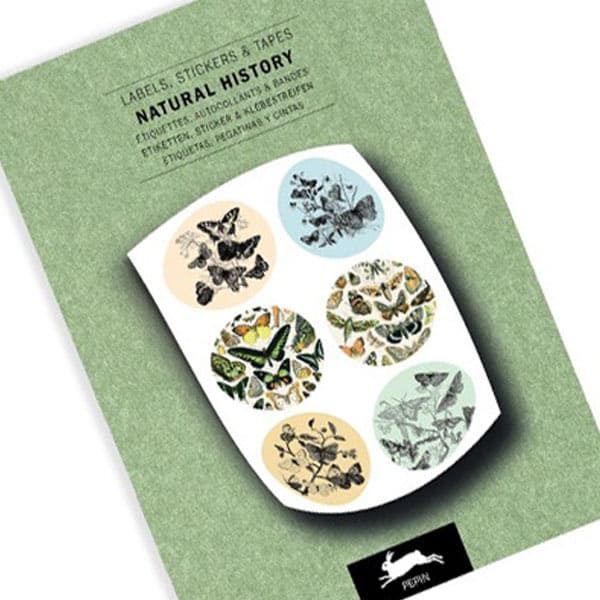 Sticker und Tape Buch der Naturkunde