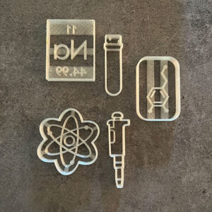 Keksausstecher Set Chemie – Bild 2